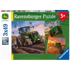 Ravensburger Jigsaws Seasons of John Deere Puzzle (3x49pc) Ravensburger