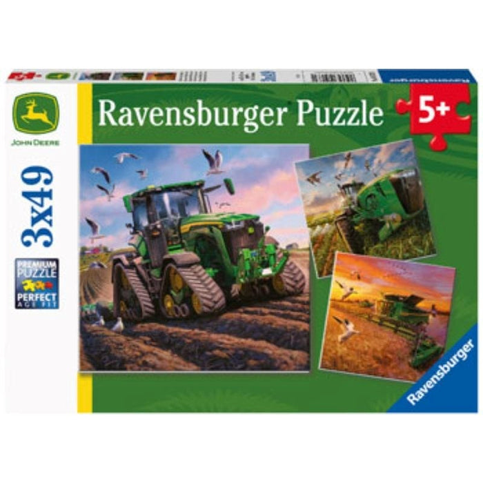 Seasons of John Deere Puzzle (3x49pc) Ravensburger