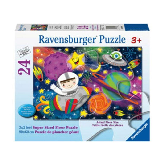 Space Rocket (24pc) Giant Floor Puzzle Ravensburger