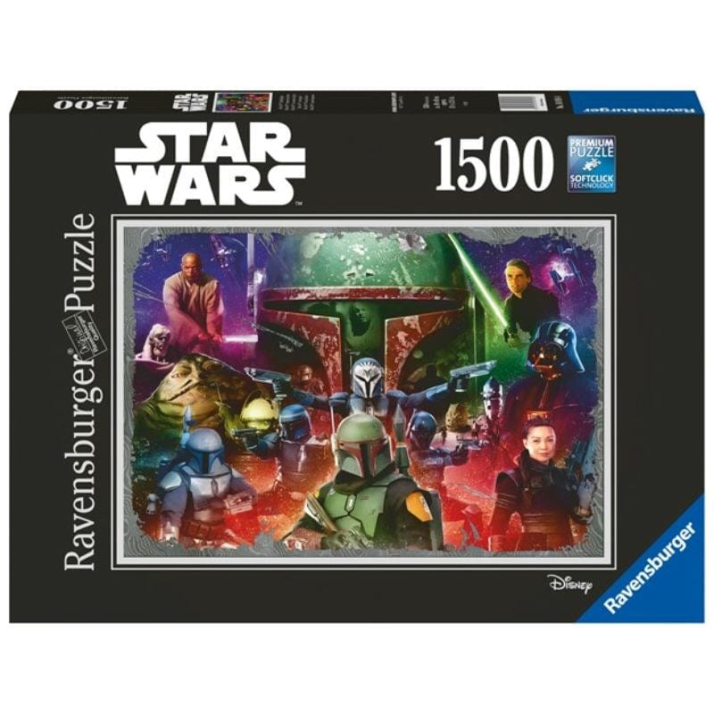 Ravensburger Jigsaws Star Wars - Boba Fett Bounty Hunter (1500pc) Ravensburger