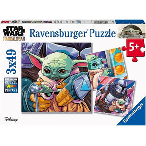 Ravensburger Jigsaws Star Wars - Grogu Moments (3x49pc) Ravensburger