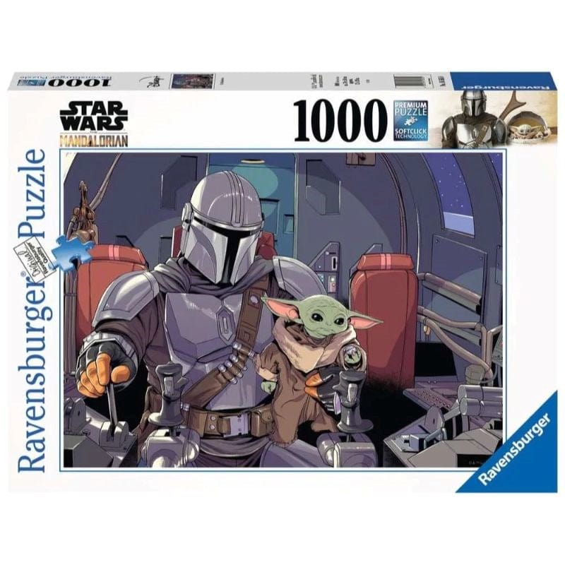 Ravensburger Jigsaws Star Wars - The Mandalordian (1000pc) Ravensburger