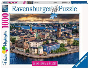 Ravensburger Jigsaws Stockholm Sweden (1000pc) Ravensburger