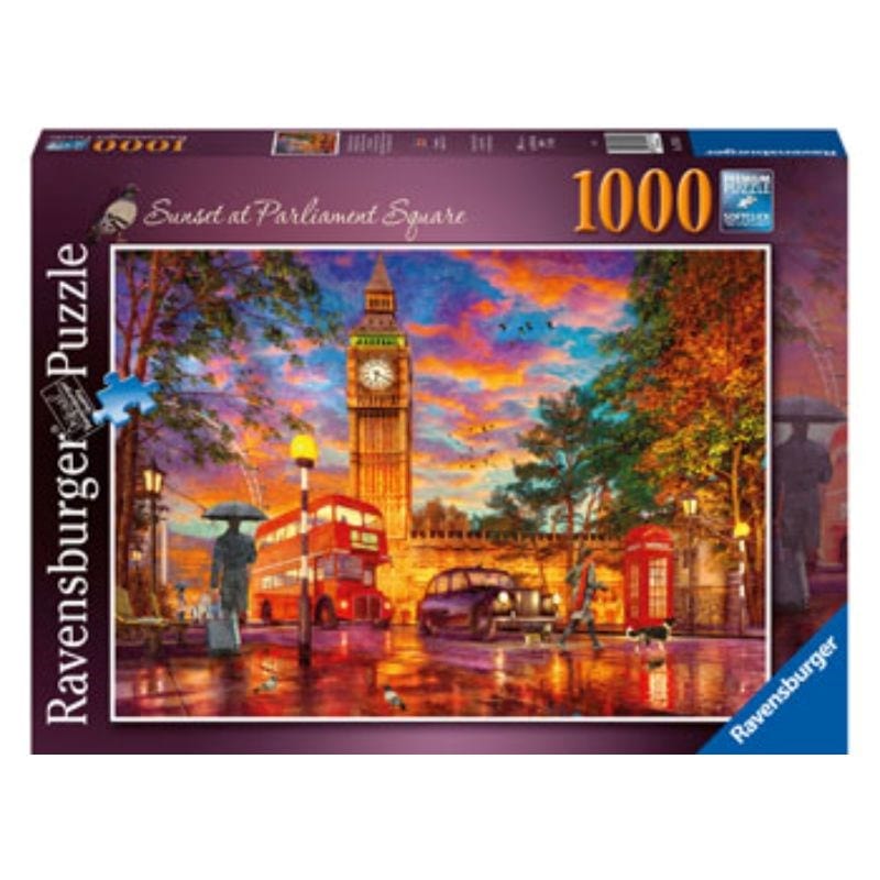 Ravensburger Jigsaws Sunset at Parliament Square (1000pc) Ravensburger