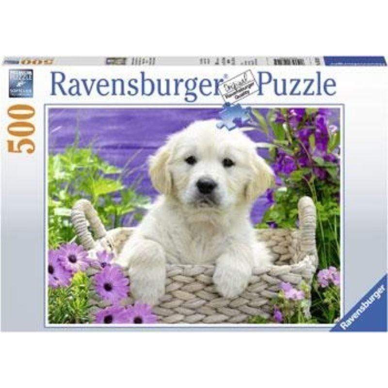 Ravensburger Jigsaws Sweet Golden Retriever (500pc) Ravensburger