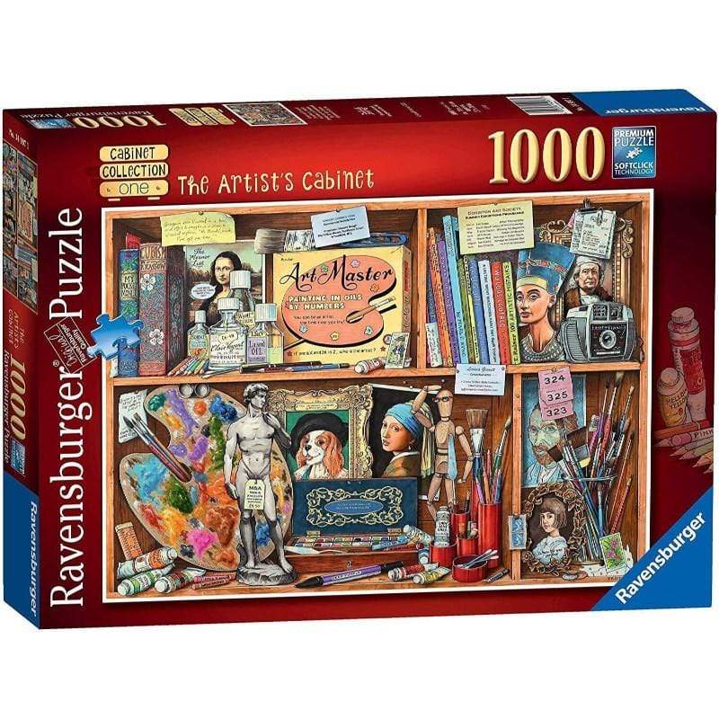 Ravensburger Jigsaws The Artist's Cabinet (1000pc) Ravensburger