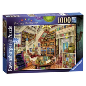 Ravensburger Jigsaws The Fantasy Bookshop Puzzle (1000pc) Ravensburger