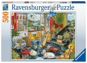 Ravensburger Jigsaws The Music Room (500pc) Ravensburger