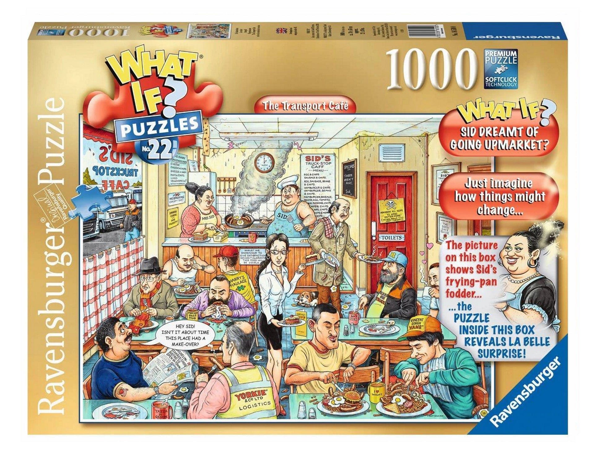 Ravensburger Jigsaws The Transport Cafe (1000pc) Ravensburger