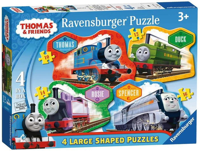 Thomas the Tank Engine 4 Large Shaped (10 - 16pc) Ravensburger