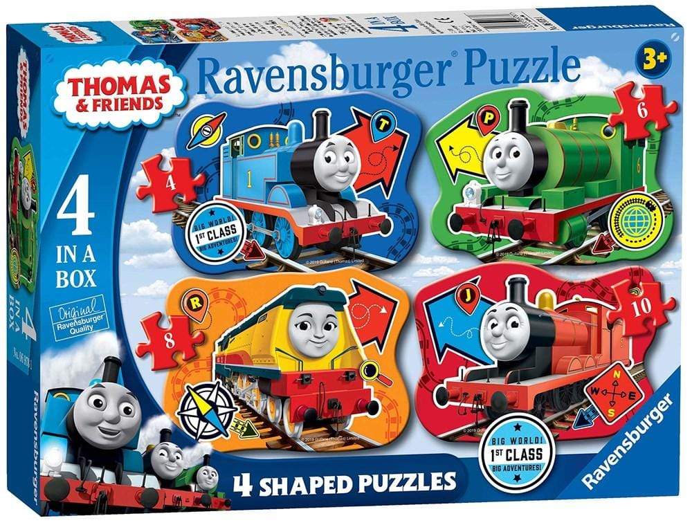 Ravensburger Jigsaws Thomas the Tank Engine Shaped Puzzles (4 - 10pc) Ravensburger