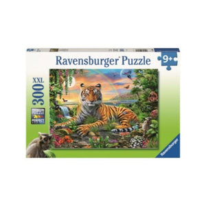 Ravensburger Jigsaws Tiger at Sunset (300pc XXL) Ravensburger