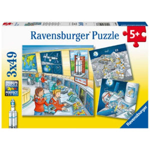 Ravensburger Jigsaws Tom & Mia go on a Space Mission (3x49pc) Ravensburger