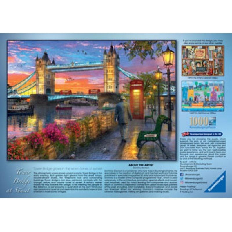 Ravensburger Jigsaws Tower Bridge at Sunset (1000pc) Ravensburger