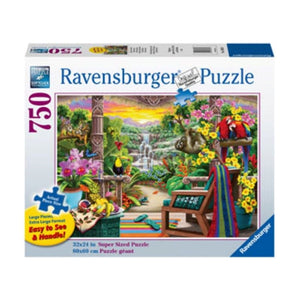 Ravensburger Jigsaws Tropical Retreat Puzzle (750pc) Large format Ravensburger