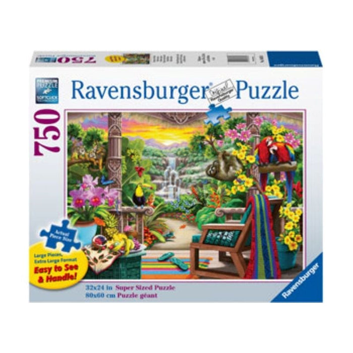 Tropical Retreat Puzzle (750pc) Large format Ravensburger