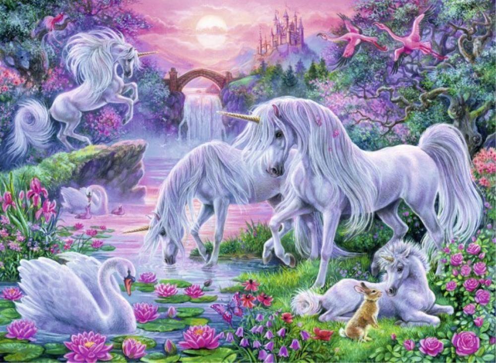 Ravensburger Jigsaws Unicorns in the Sunset Glow (150pc) Ravensburger
