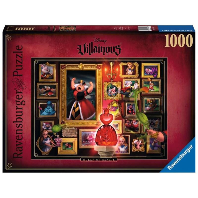 Ravensburger Jigsaws Villainous - Queen of Hearts (1000pc) Ravensburger