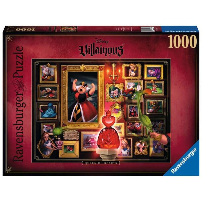 Villainous - Queen of Hearts (1000pc) Ravensburger