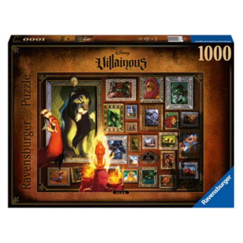 Ravensburger Jigsaws Villainous - Scar (1000pc) Ravensburger