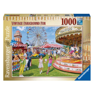 Ravensburger Jigsaws Vintage Fairground Fun (1000pc) Ravensburger