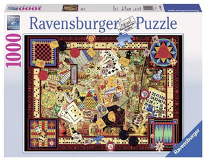 Ravensburger Jigsaws Vintage Games (1000pc) Ravensburger