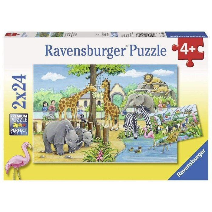 Welcome To The Zoo (2x24pc) Ravensburger