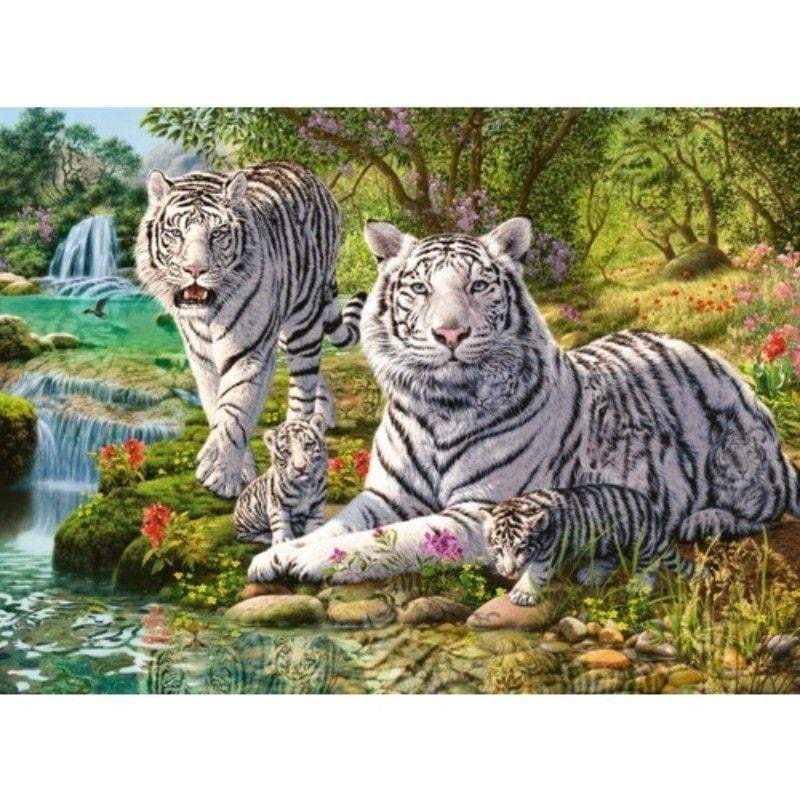 Ravensburger Jigsaws White Cat (500pc) Ravensburger