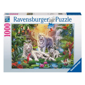 Ravensburger Jigsaws White Tiger Family (1000pc) Ravensburger