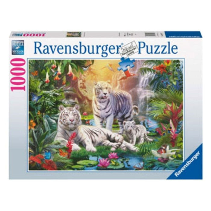 White Tiger Family (1000pc) Ravensburger