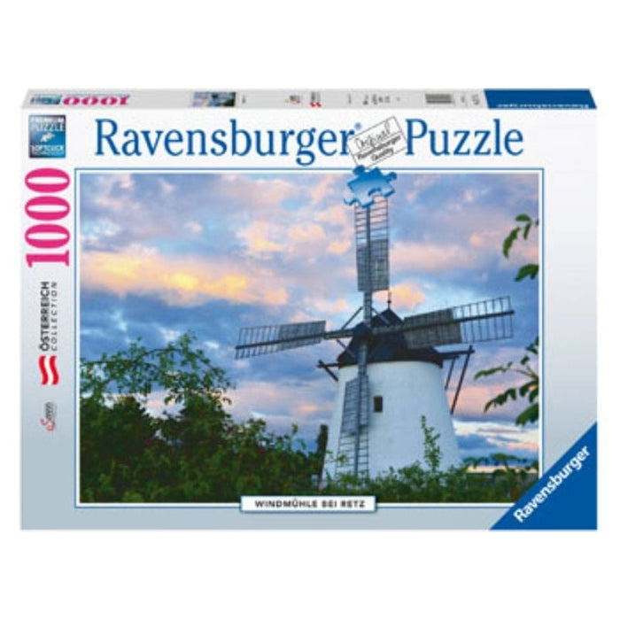 Windmill near Retz Puzzle (1000pc) Ravensburger