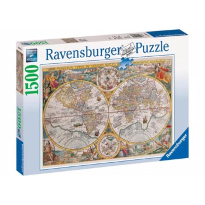 World Map 1594 (1500pc) Ravensburger