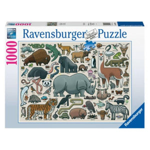 Ravensburger Jigsaws You Wild Animal (1000pc) Ravensburger