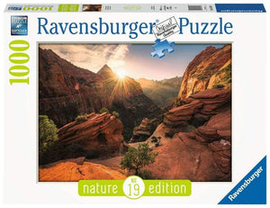 Ravensburger Jigsaws Zion Canyon USA (1000pc) Ravensburger