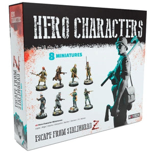 Raybox Games Board & Card Games Escape From Stalingrad Z - Hero Miniatures Set (November 2022 Release)
