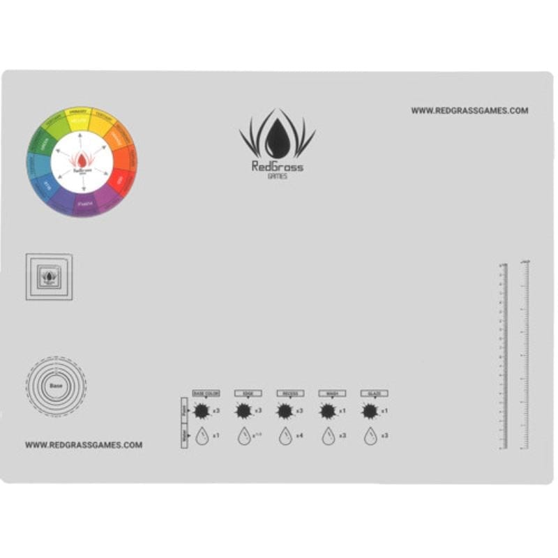 Redgrass Games Hobby Redgrass Painting Mat A2 - Cut Resistant