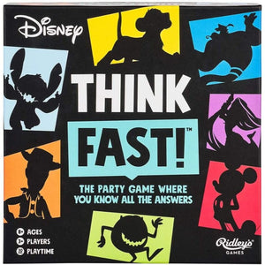 Ridleys Board & Card Games Think Fast - Disney