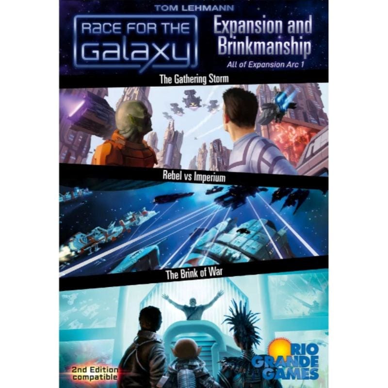 Rio Grande Games Board & Card Games Race for the Galaxy - Expansion and Brinksmanship