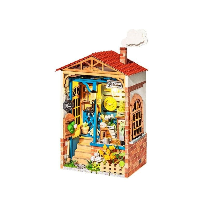 Robotime Construction Puzzles DIY Dream Yard Mini House