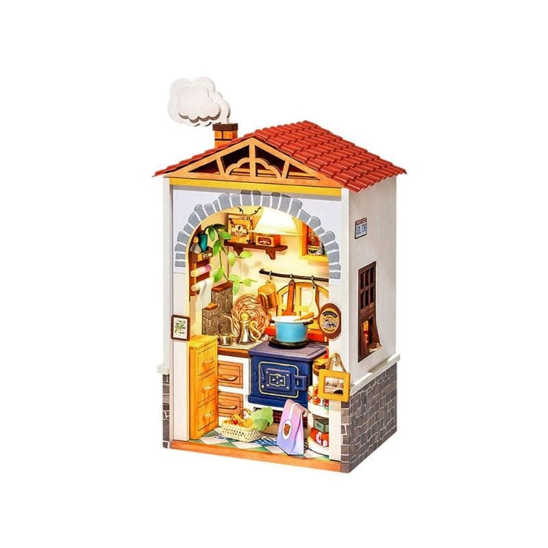 Robotime Construction Puzzles DIY Flavor Kitchen Mini House