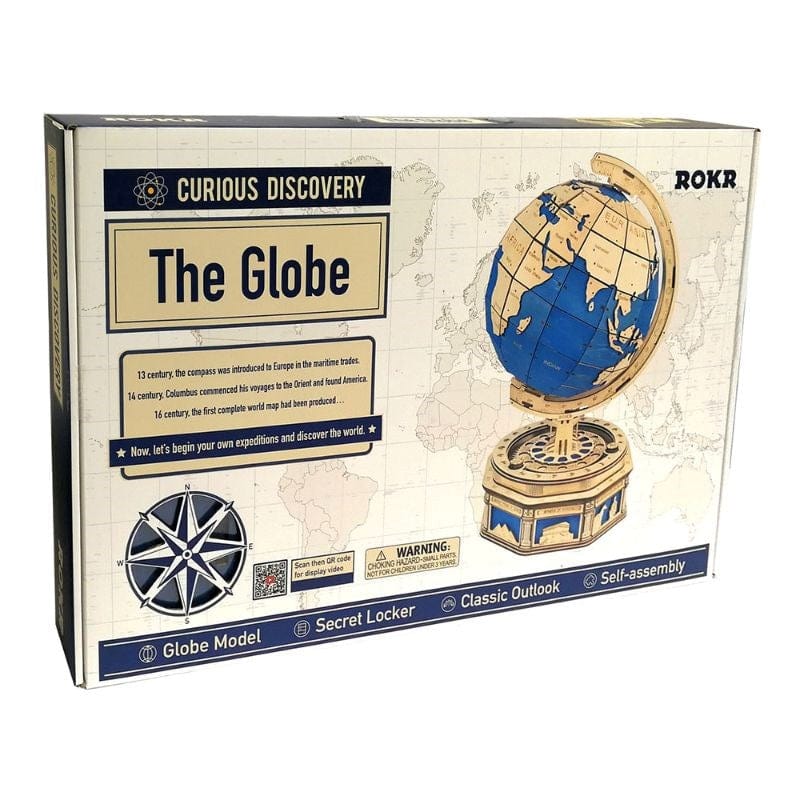 Robotime Construction Puzzles DIY Mechanical Globe