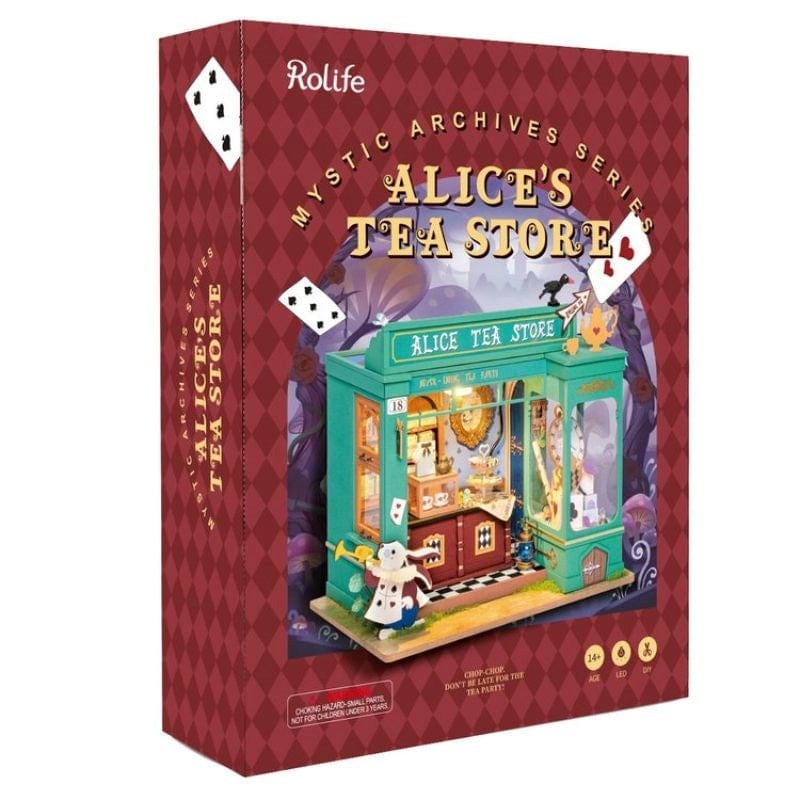 Robotime Construction Puzzles DIY Mini House - Alice's Tea Store