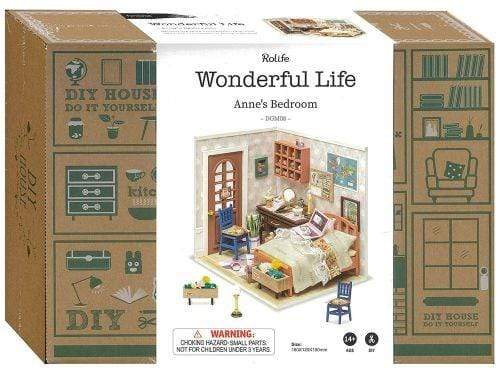 Robotime Construction Puzzles DIY Mini House - Anne's Bedroom