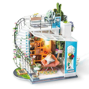 Robotime Construction Puzzles DIY Mini House - Dora's Loft