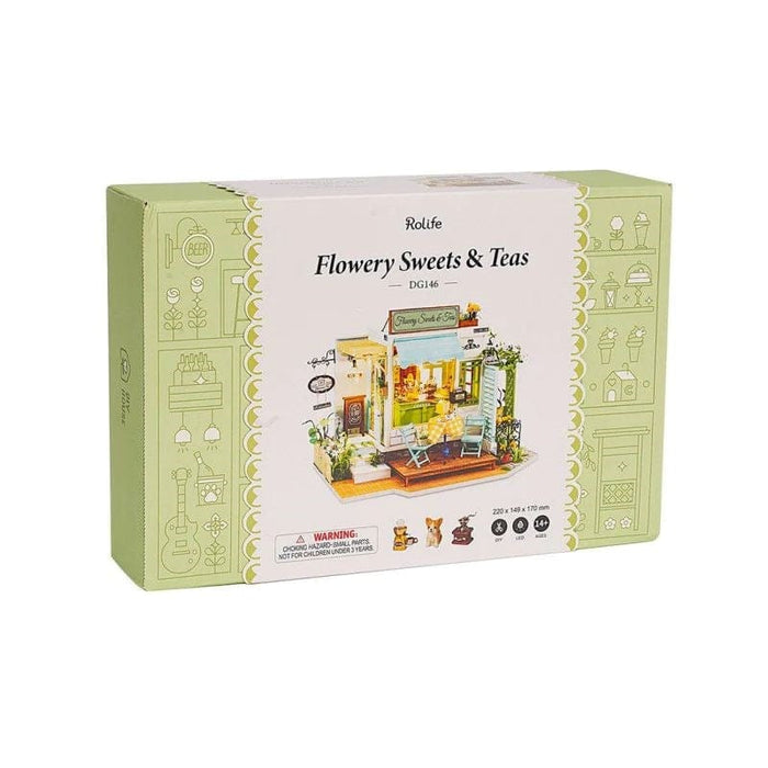 DIY Mini House - Flowery Sweet & Teas