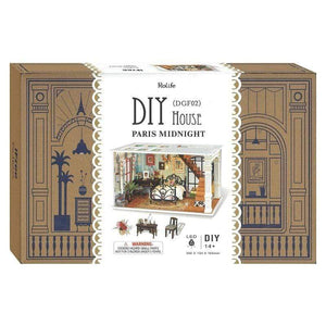 Robotime Construction Puzzles DIY Mini House - Paris Midnight