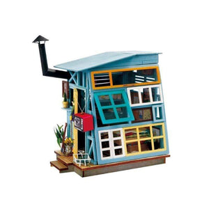 Robotime Construction Puzzles DIY Mini House - Wooden Hut
