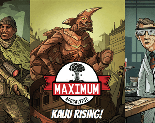 Maximum Apocalypse - Kaiju Rising Expansion