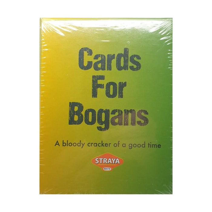 Cards for Bogans (like Cards Against Humanity)