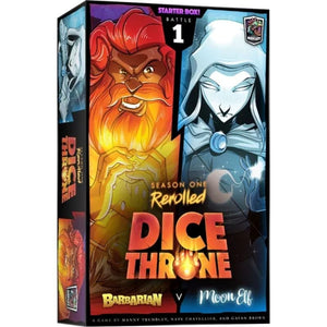 Roxley Games Board & Card Games Dice Throne Season 1 ReRolled - Box 1 - Barbarian v Moon Elf